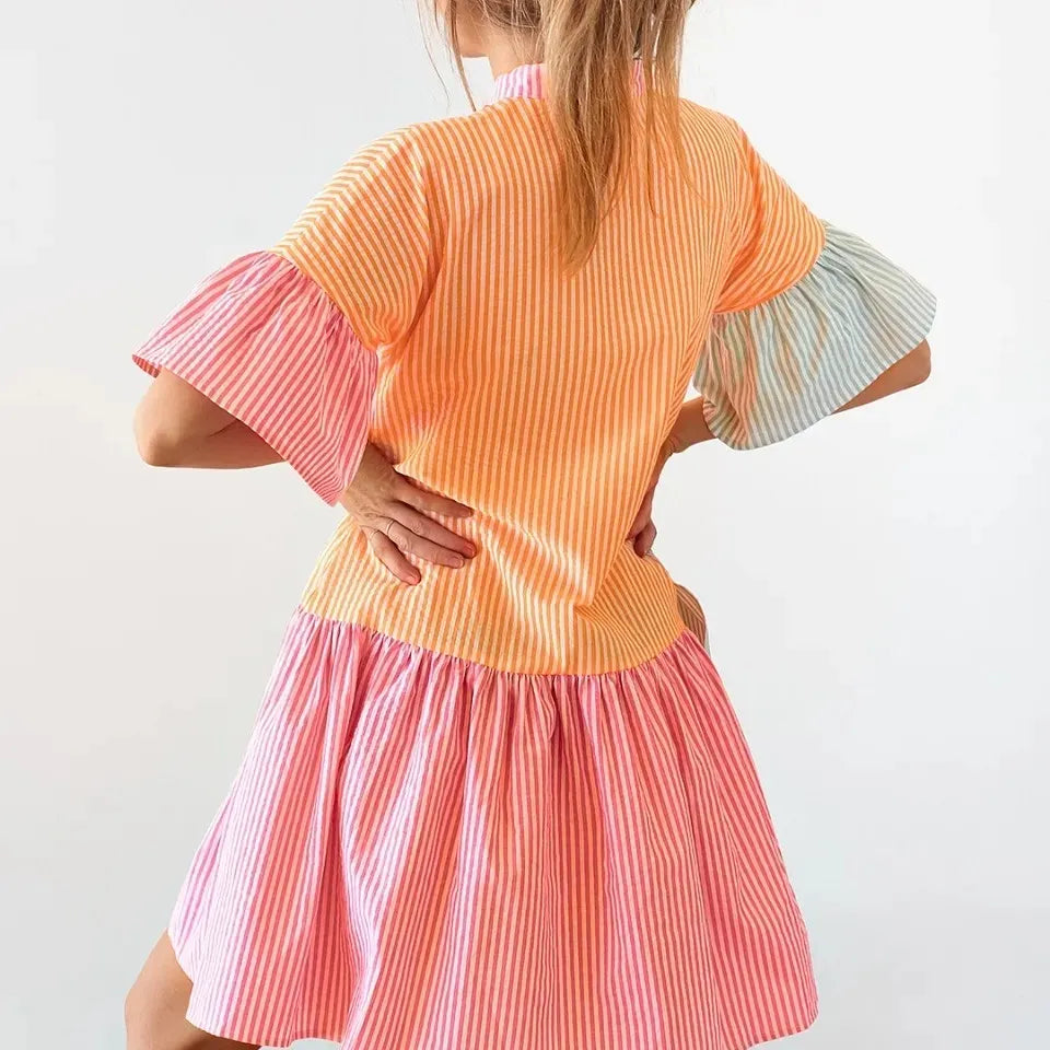 Stripe Dress by FL Basics